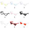 Doll Accessories Optionally Cools Triangle Frames Mirror Photograph Props Cat Glasses Pet Eyeglasses Dog Sunglasses
