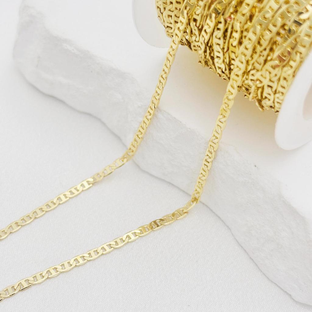14K Gold Filled Figaro Chain - European & American Style Necklace Accessory