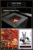 Stainless Steel Rectangular BBQ Grill Rack Mesh