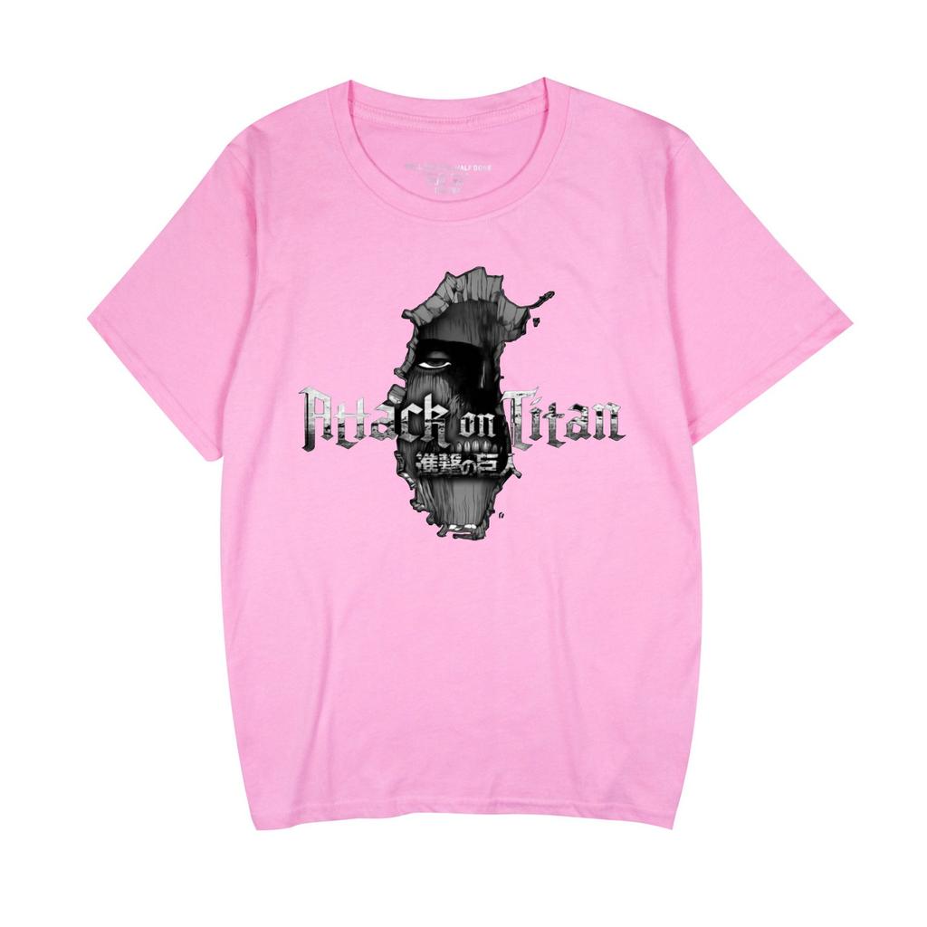 Suncomics ATTACK ON TITAN the Giant Summer Anime Casual Couple Cotton Short Sleeves