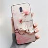 För Nokia 3 Fodral För Nokia 3.1 Fodral Lyxigt Mode Fjärilar Blommor Mjukt Smalt Svart Silikon Baksida för Nokia3 Fodral