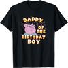Peppa Pig Daddy Of The Birthday Boy Confetti Logo T-Shirt
