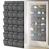 24Pocket Hanging Shoe Holder Storage Box Over Door Rack Hanger Closet Organize