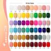 New Popular Color Whitening Gel Nail Polish Set: 60 Colors for Nail Art Shop Grand Opening