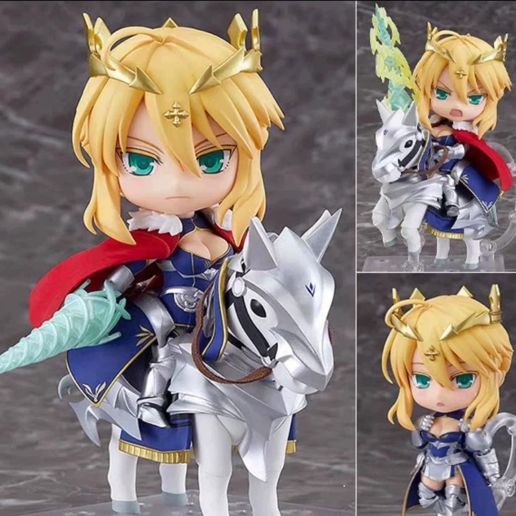 Q Version Gsc Nendoroid Artoria Action Figures Cartoon Anime Desktop Ornament   Model Toy Doll Collect Decoration Surprise Gifts