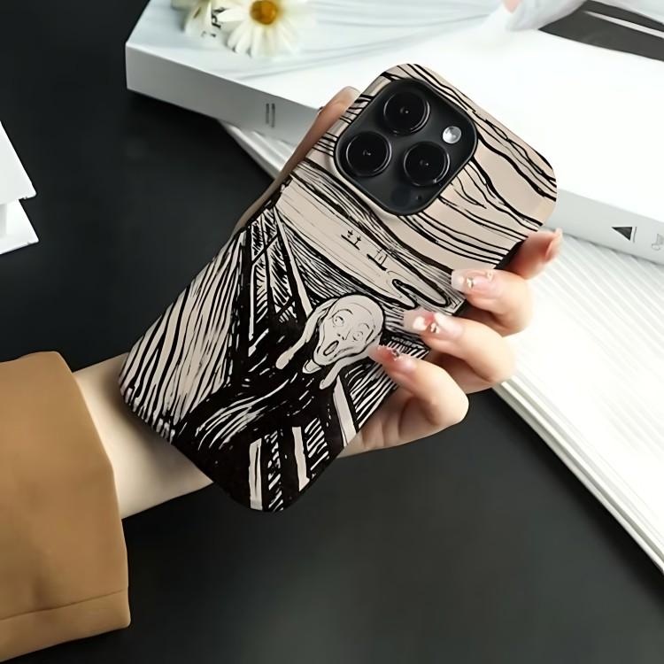 Abstract art print Phone Case for iPhone 17 17e 16e 16 15 14 13 12 11 X XS XR XSMAX 7 8 Air Pro Max Plus Double-layer Back Cover