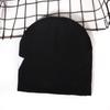 Printing Couple Warm Hats Fiber Beanies Bonnet Hip Hop Cold Cap  Men Women