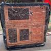 Double Rabbit Cage Dust Cover Oxford Cloth Outdoor Crate Cover Zippered Rabbit Habitat Waterproof Pet Winter Protection Supplies