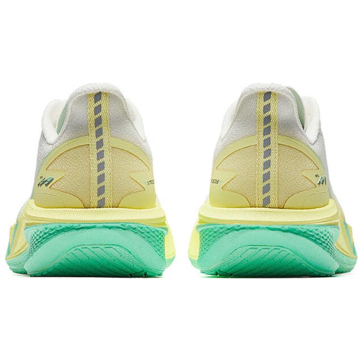 New Anta Horsepower 5.0 Wear-Resistant Cushioning Rebound Low-Top Training Running Shoes Women's White Green Yellow 122515583-9