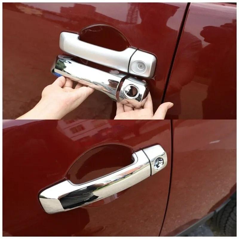 Overlay Covers Chrome Styling Door Handle Cover for Toyota FJ Cruiser 2007-2012