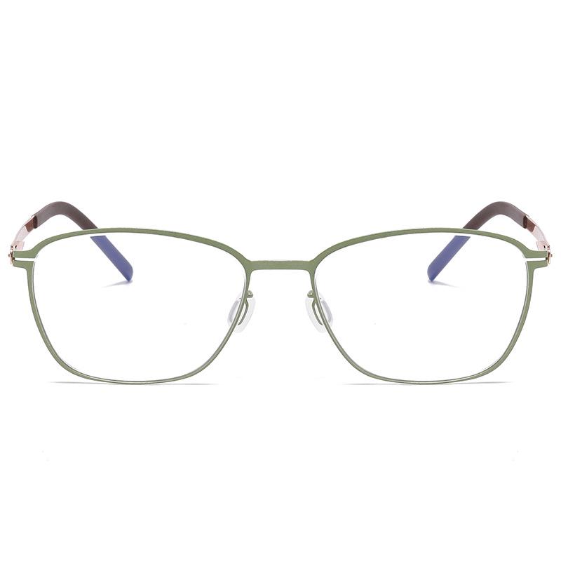 Berlin Schraubenlose Light Luxury Brille: Retro-Stil, Unisex, Hochwertige Herbst-Brillenfassungen