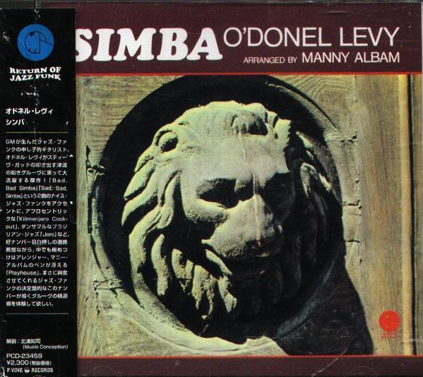 

CD ODONEL LEVY - Simba PCD23459 P VINE RECORDS 2003 Japan ObiJazz Used