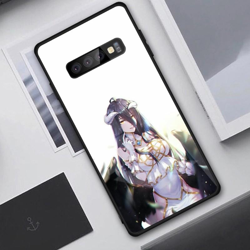 

Крутой чехол для телефона Anime Overlord для Samung A32 A51 A52 NOTE 10 20 S10 S20 S21 S22 Pro Ultra Black PC Glass Phone Cover Samsung Note10Pro