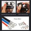 60 PCS Cable Lug Set for 6-25mm² Wire Tinned Copper Wire Lugs Battery Cable Ends Crimp Wire