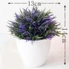 Künstliche Blume Bonsai Simulationspflanze Dekoration Blumenkugel Grasball Topf Heimdekoration Kleine Dekoration