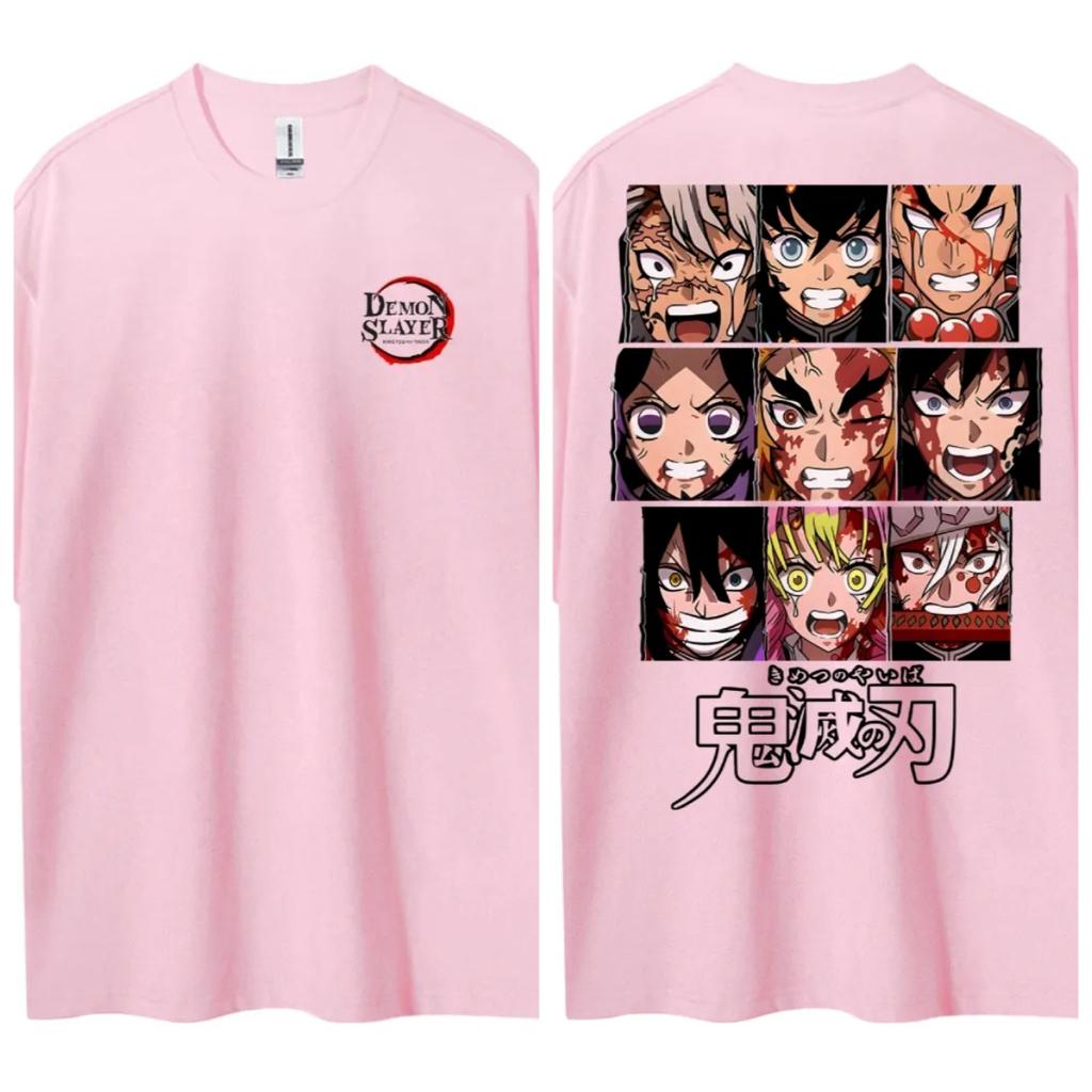 Demon Slayer Japanese Hotblooded Anime Classic Characters Sports Casual Shortsleeved Comfortable Halfsleeved Popular Top