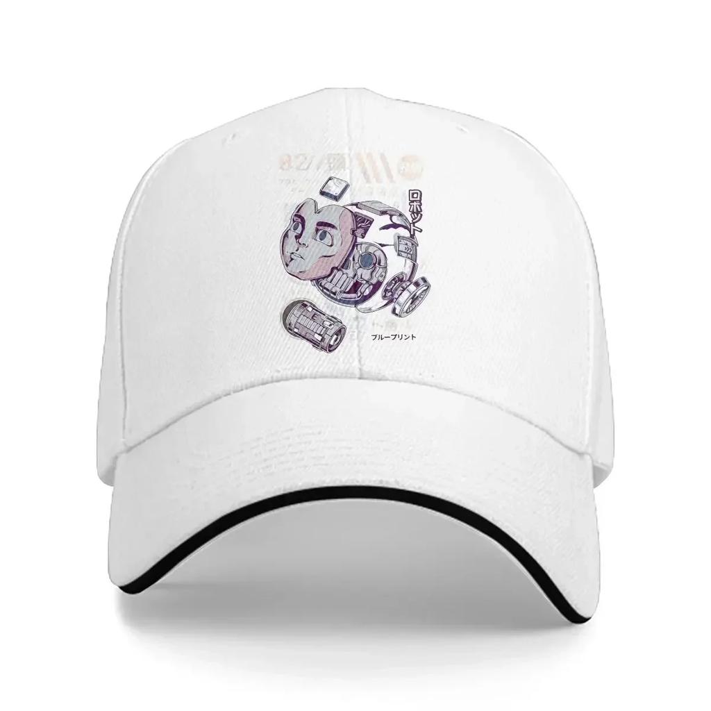 Washed Mens Baseball Cap Inside the Head Trucker Snapback Caps Dad Hat Super Metroid Golf Hats