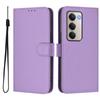 For Xiaomi Redmi 15 5G Case Solid Color Wallet Leather Phone Cover with Strap