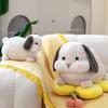 Simulation Rabbit Plush Toys Adorably Rabbit Stuffed Doll Home Decor Toys Kawaii Backpack Pendant Squishy Kid Doll Birthday Gift