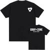Gråzon Krigsspel Tryckt T-shirt Sommar Enkelhalsad Kortärmad Herr T-shirts Unisex Streetwear Bomull Mjuk Högkvalitativ T-shirt