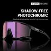 New Model Outdoor Photochromic Cycling Sunglasses Men Women MTB Glasses UV400 Protection Bicycle Eyewear Sports Hiking Road Bike Professional Goggles
