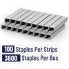 Mr. Pen- Heavy Duty Staples Stapler, 3600 Pc, 60 Sheet Capacity Staple, 3/8 inch Length, Staples Office Supply, Paper Staple, Strip