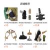 Universal Quick-Draw Holster Glock 17 Airsoft Tactical Outdoor Use Black Oxford Fabric