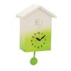 Cuckoo Clock with Cuckoo Bird Voices   Modern Battery Operated Hourly Chiming Wall Clock for Study   Living Room