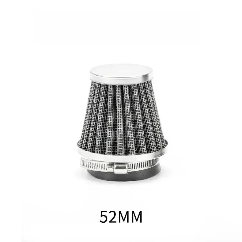 1PC Universal 35-60mm Motorcycle Tapered Air Filter Cleaner Dirt Pit High Air Flow Filter Moto Conical Air Filter Dirt Cleaner