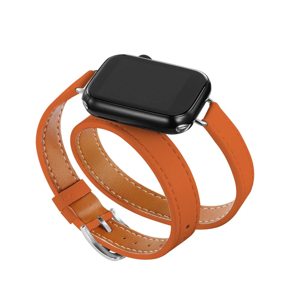 Leather Strap for Apple Watch Band 46/42mm 49mm 45mm 41mm 40mm 44mm Correa For IWatch Series 10 9 8 7 6 SE 5 4 Ultra 2 Bracelet
