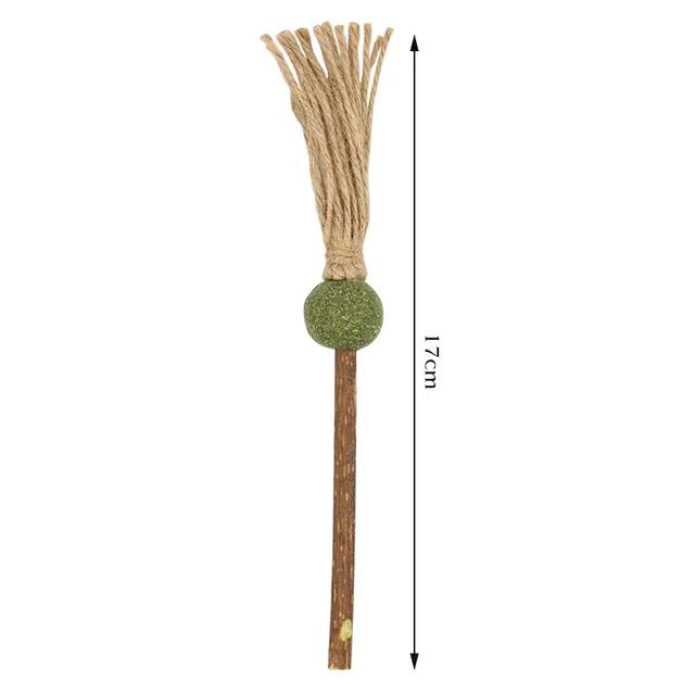 Rabbit Chew Toy Organic Natural Apple Wood Grass Pet Bunny Rabbit Toys For Chinchilla Guinea Pigs Hamster Utensils Accessories