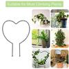 4 Pieces Garden Trellis Rust Free Vine Plant Metal Support Wire Plants Climbing Holder Rack for Garden Stem Stalks Vines