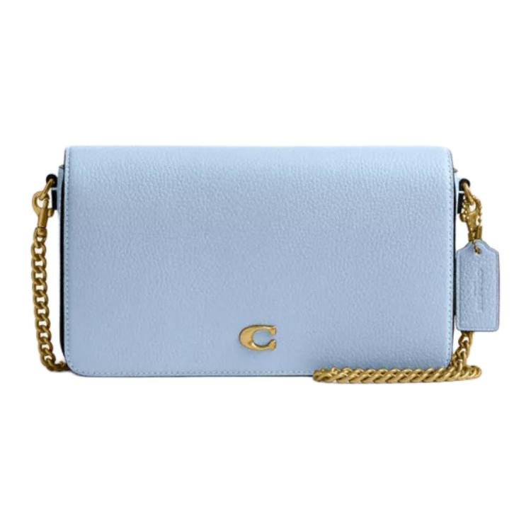 

Coach Mila 20 Crossbody Bag Women bags Gold Blue CAO01-B4PUB Basic Set (Bag+Dust Bag)