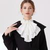 Vintage Spitzenkragen Mittelalterlicher Stil Falscher Kragen Eleganter Rüschenkragen Theateraufführungen