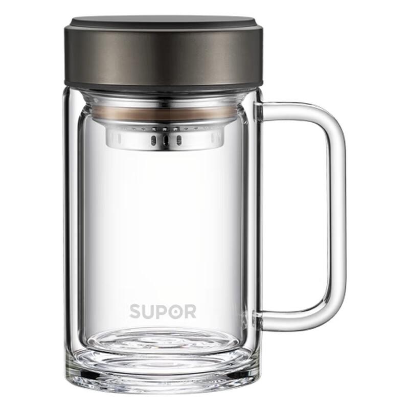 SUPOR Double-Layer Glass Cup 450ML