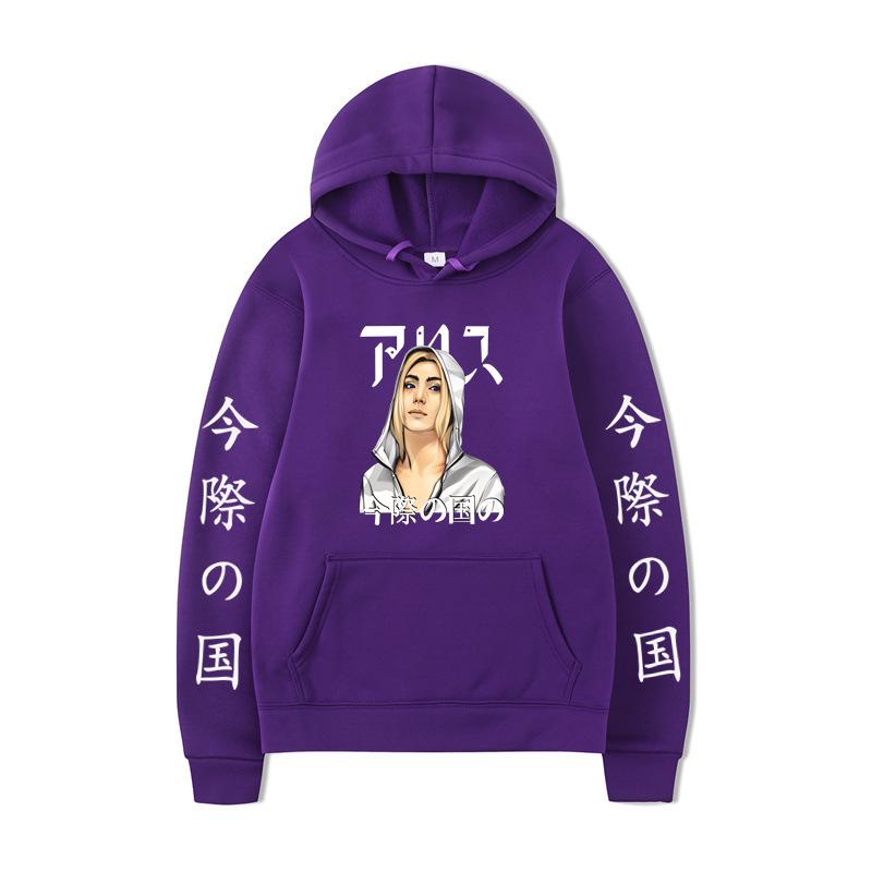 Herr Mode Huvtröjor Herr Dam Huvtröjor Mode Casual Tröjor Höst Pojkar Flickor Svart Streetwear Huvtröja