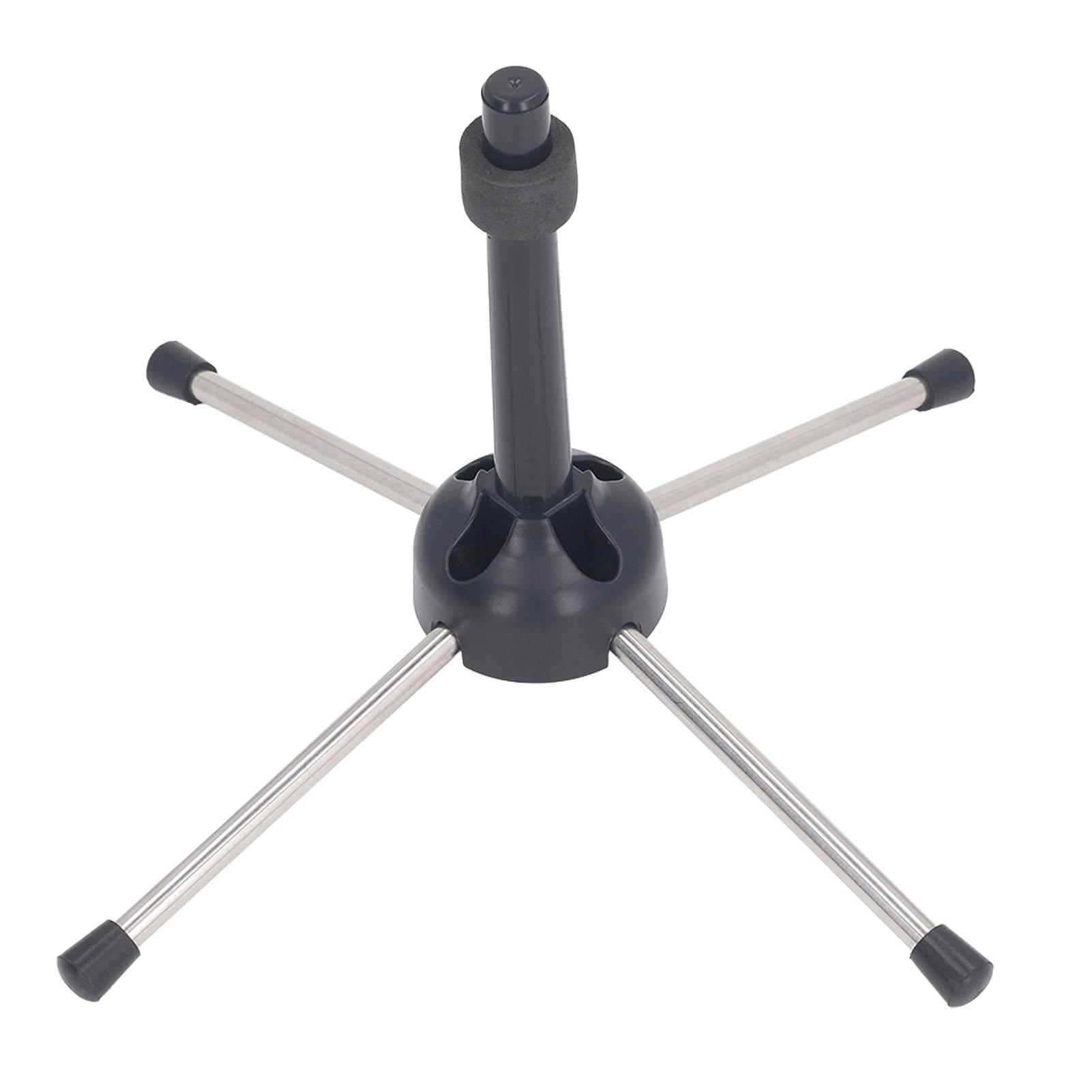 

Clarinet Stand Foldable 4 Leg Stable Support Anti Slip Clarinet Stand Holder for Oboe Flute Wind Instrument