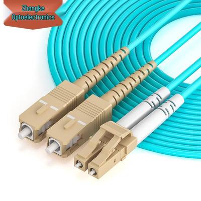 Zhongke Optoelectronics LC-SC 10G OM4 Multimode Armored Outdoor Fiber Patch Cable