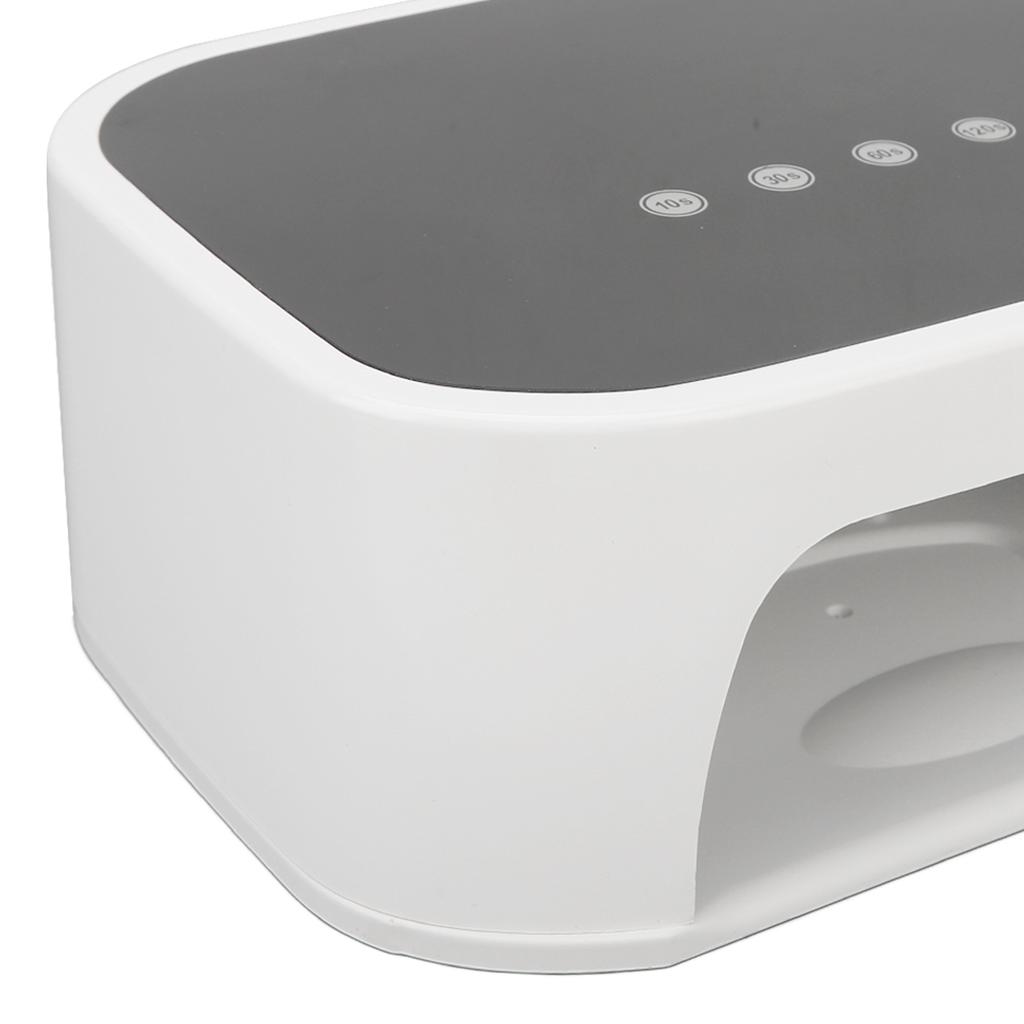 Nail Lamp 168W Large Screen Digital Display 42pcs Light Chips Fast Drying LED Nail Dryer 100‑240V US Plug