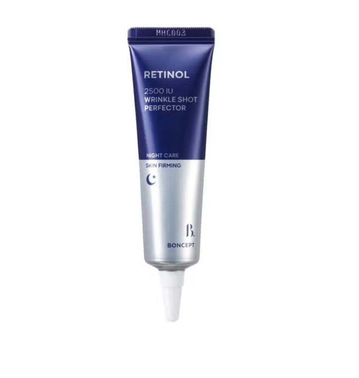 Boncept Retinol 2500 IU Wrinkle Shot Perfector 15ml – Targeted Anti-Aging Serum