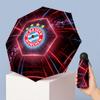 Ombrello Pieghevole Compatto Bayern Monaco con Stampa Mini 5 Pieghe 8 Stecche Antivento Impermeabile Leggero Portatile