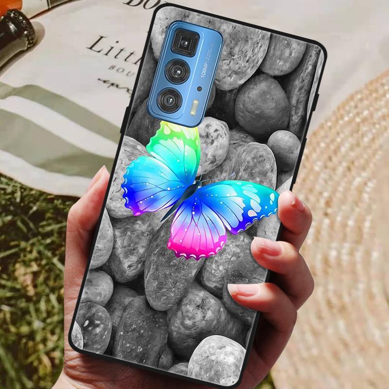 Für Motorola Moto Edge 20 Pro Hülle Weiche TPU Silikon Rückseite für Motorola Moto Edge S 20 Pro 5G Handyhüllen Mode Coque