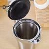 Pot à sauce 500/750 ml avec couvercle et poignée, étanche, double isolation, saucière en acier inoxydable de qualité alimentaire, récipient à sauce pour vinaigrette à la crème