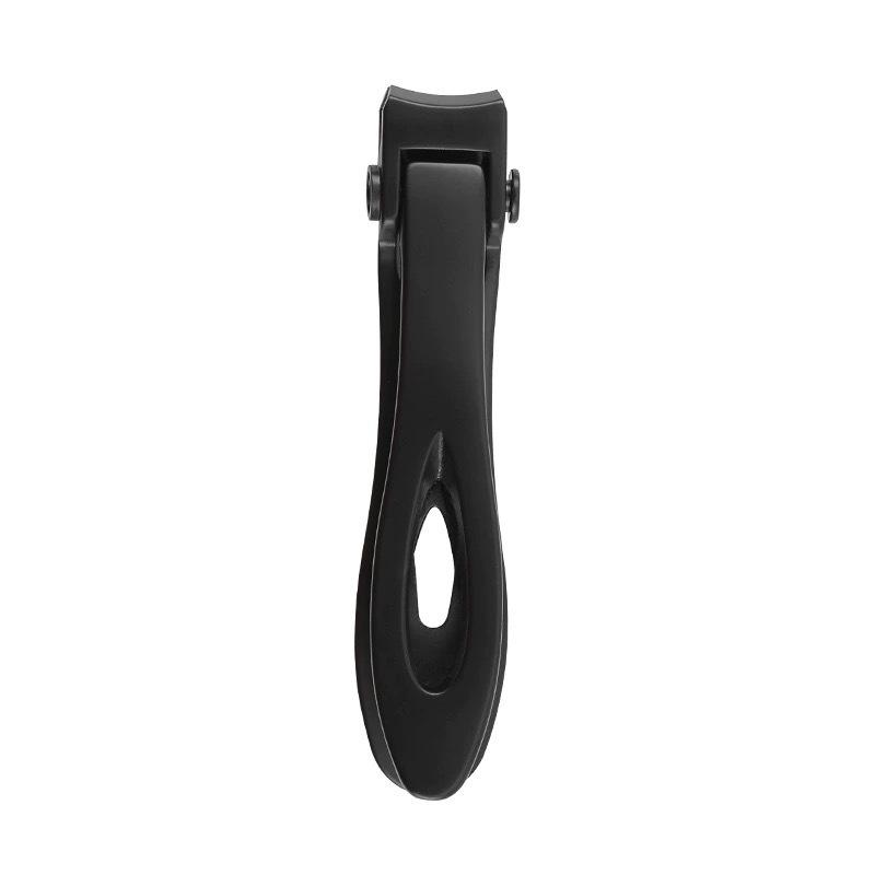 Stainless Steel Wide-Jaw Nail Clippers with Powder Die-Cast Finish for Manicure and Trimming