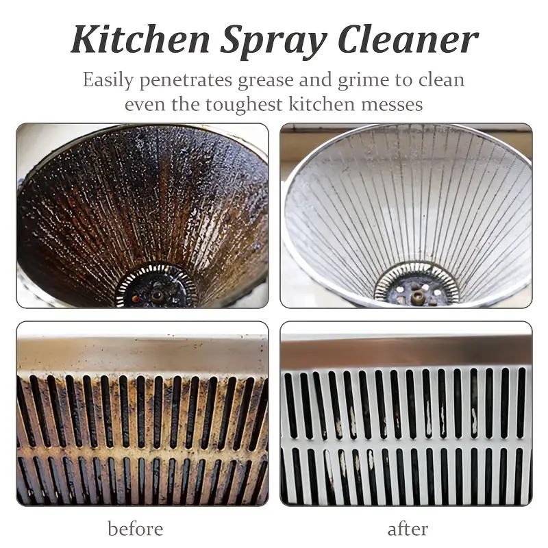 Multifunktionales Metallreinigungsspray - Mehrzweck-Küchenentfetter und Fettlöser für Autos, Motorräder, Wohnmobile
