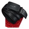 Men's Top-Grain Leather Automatic Buckle Belt