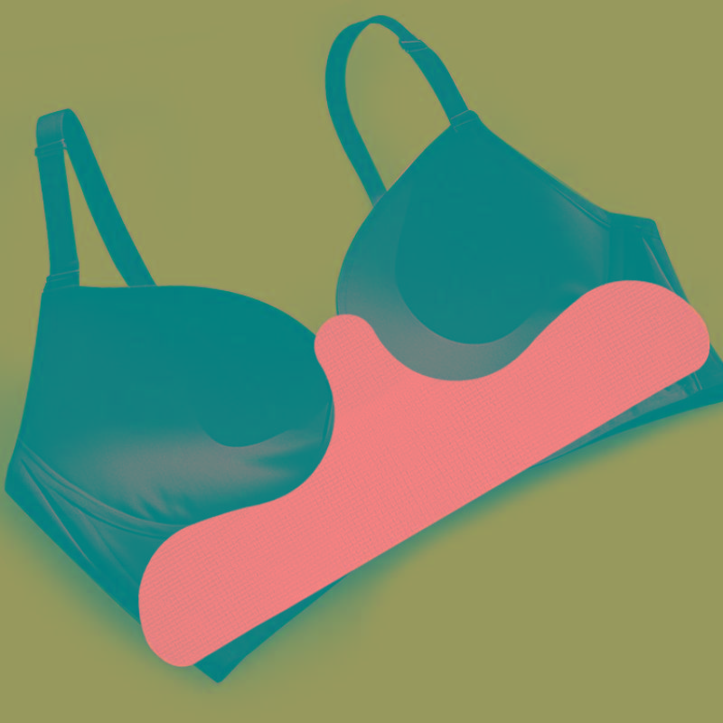 2pcs Large Washable Reusable Sweat Absorbing Pad Adhesive Sweat Absorbing Pad For Sports Underwear Sweat Absorbing Cotton Pad