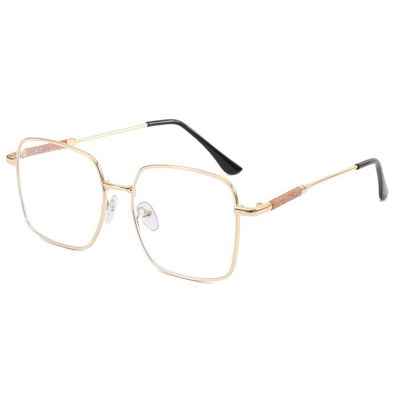 Europäisch-Amerikanischer Stil Quadratische Sonnenbrille Damen Herren Entspiegelnd UV-Schutz Fahren Reisen Mode Sonnenbrille