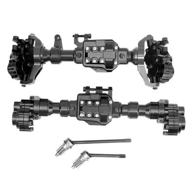 Front and Rear Portal Axle Housing Shell with Front Universal Joint for TRAXXAS TRX4