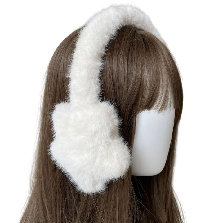 Soft Warm Plush Ear Muffs for Women Student Comfortable Ear Protectors for Winter Warmth Outdoor Sport Winter Accessory